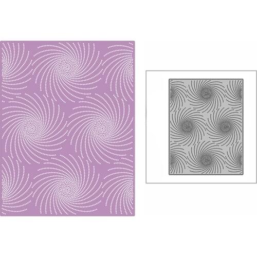 New Spotted Swirls Doily Background Plate 2021 Metal Cutting Dies for DIY Scrapbooking and Card Making Embossing Craft No Stamps