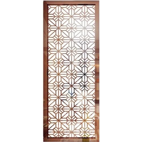 Stainless Steel Screen Partition Home Entrance Door To Block The Living Room Decoration Entrance