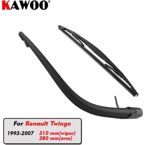KAWOO Car Rear Wiper Blade Blades Back Window Wipers Arm For Renault Twingo Hatchback (1993-2007) 310mm Auto Windscreen Blade