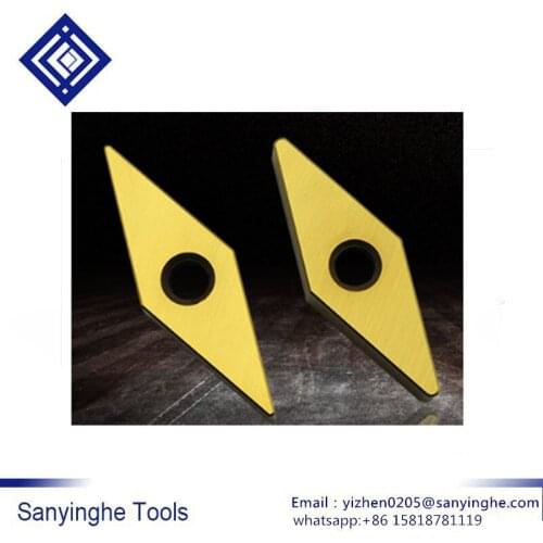 High quality sanyinghe 10 pcs/lots VNGA160404 TC300/VNGA160408 TC300 cnc carbide turning inserts cnc blade lathe cutter tool