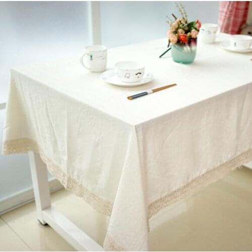 XINLANISNOW Lace Tablecloths On The Table