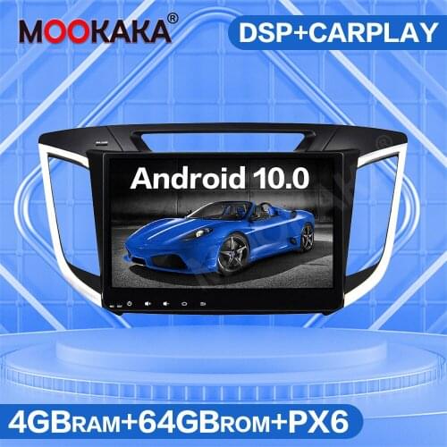 4G SIM LTE Android 10.0 64GB Car GPS Navigation Radio For Hyundai IX25 2014 - 2019 Audio Multimedia Player Auto Stereo Head Unit