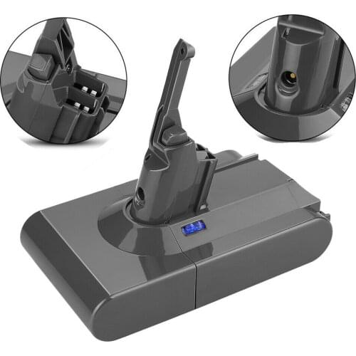 21.6V 4800mAH really capacity li-ion battery for Dyson V8 Animal SV10 Robot Vacuum Battery 215681 put in cell 21700 weight 600G