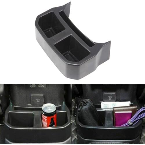 Car Rear Water Cup Holder For Jeep Wrangler JL 2018+ Interior Auto Car Accessory