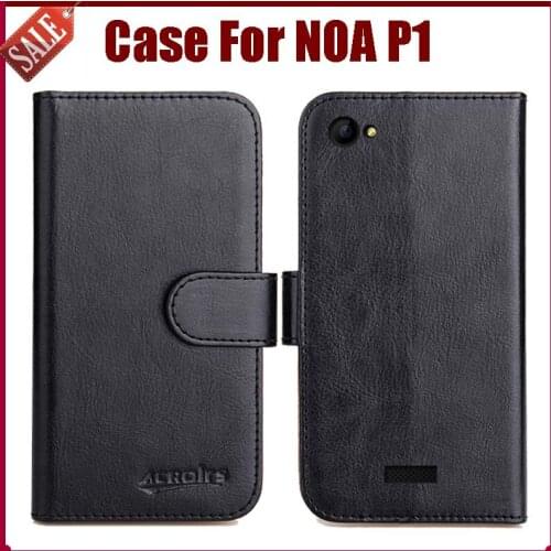 Hot Sale! NOA P1 Case New Arrival 6 Colors High Quality Flip Leather Protective Phone Cover For NOA P1 Case
