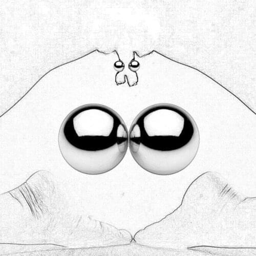 2 Pair XL Ultra Powerful Magnetic Orbs,BDSM Nipple Clamps Strong Magnetic Orbs Clitoris Bondage Sex Toys For Couple Sex Shop