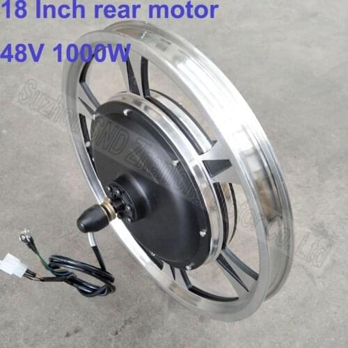 E-bike hub motor 48V60V72V 1000W 18inch motor / electric bike brushless motor Customized speed G-M059