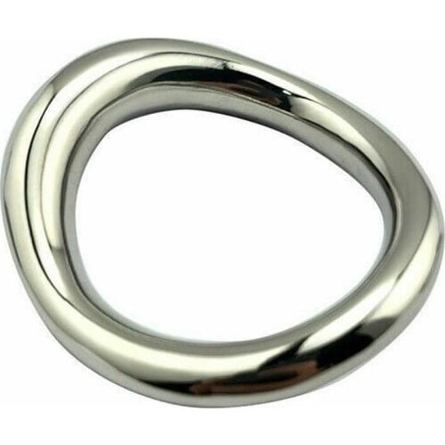 New Metal Stretcher Scrotum Pendant Penis Ring Male Chastity Belt Lock Ring Chastity Cage Penis Toy