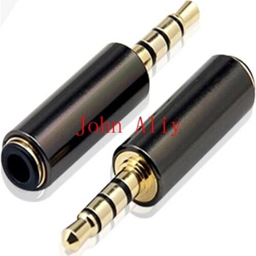 Wholesale hot sale 3.5mm Audio OMTP to CTIA / CTIA to OMTP Converter Adapter for Headphones Handsfree Earphones