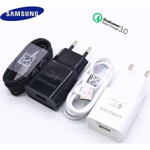 Original Samsung Charger Adaptive Fast Charger 9V2A Eu Plug Usb Quick Adapter Type-C Cable For Galaxy S9 S8 Plus Note 9