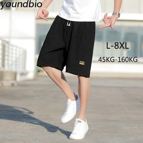 Shorts Men Cotton Casual Shorts Summer Shorts Quick Dry Shorts Male Breathable Beach Shorts Cargo Middle Pants Fashion Loose