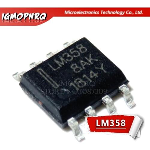 50pcs free shipping LM358 LM358DR SOP8 Operational Amplifiers - Op Amps Dual Low new original