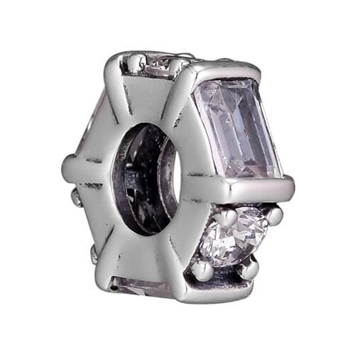 Christmas Beads Ice Sculpture Spacer Beads For Original 925 Silver Bracelets Silver Beads For Jewelry Making Female DIY Charms