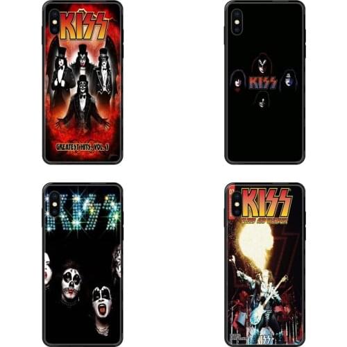 Gene Simmons Kiss Band For Youth Luxury Quality Black Soft TPU Phone Case For Apple iPhone 5 5C 5S SE SE2020 6 6S 7 8 11 12