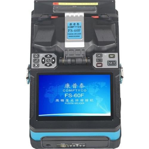 FS-60FFTTH Fiber Optic Welding Splicing Machine Optical Fiber Fusion Splicer 2019 New product Free Shipping