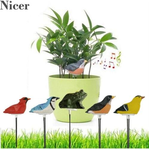 Soil Moisture Meter Watering Alarm Plant Soil Tester Moisture Meter Sensor Garden Tool Kit Planter Water Remind Warning Alarm