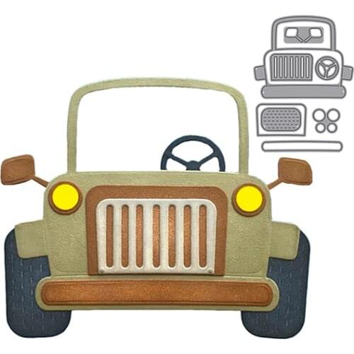 Julyarts Car Die Cuts For Card Making Natal Scrapbooking Decorative Embossing Photo Album Decor Card Making DIY Crafts