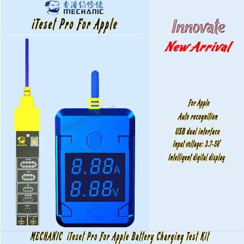 MECHANIC iTeset Pro Battery Charging Activation Board For Apple MINI 5 6 6SP 7G 7P 8G 8P X XS MAX 11 PRO MAX Charging Detector