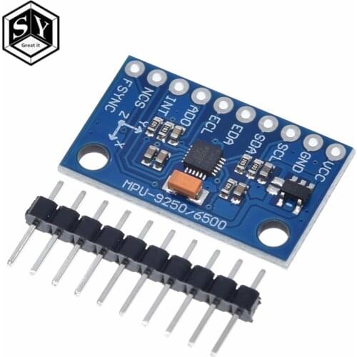 MPU-9250 GY-9250 9-axis sensor module I2C/SPI Communications Thriaxis gyroscope + triaxial accelerometer+triaxial magnetic field