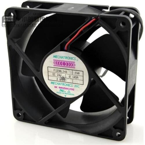Original F1238L24B 24V 0.35A 12CM 12038 double ball inverter ultra-quiet fan