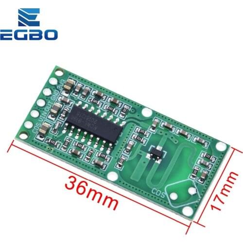 RCWL-0516 microwave radar sensor module Human body induction switch module Intelligent sensor