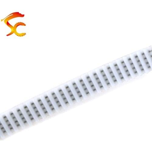 10meters/Lot GT2 4mm timing belt Width 4mm Polyurethane with steel core Color White PU GT2-4mm Open belt 2GT 4mm for 3D printer