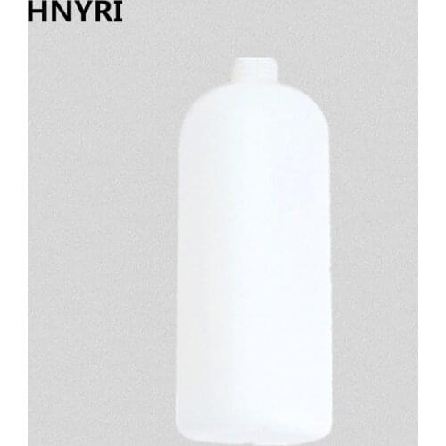 HNYRI Replacement Bottle 1000ML 27.5mm diameter Pressure Washer Foam Gun Accessory Snow Wash foam Generator Soap Lance Cannon