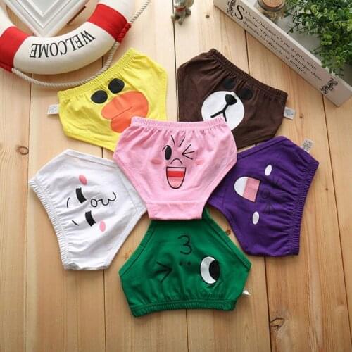 Pants Kids Girls Pants Cartoon Animal Panty for Baby Childrens Girls Underwear A lovely style Panties Underwear