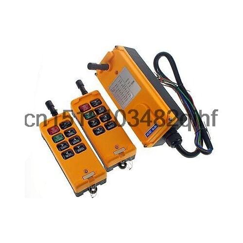 1PCS 2 Transmitters 3 Motions 1Speed Hoist Crane Truck Remote Controller System