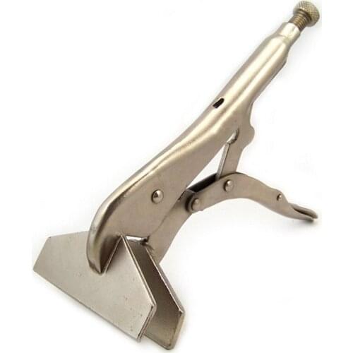 10 inch Heavy duty Locking Pliers wrench Adjustable Flat Head Grip Vise for Wood Locator welding clamp Clips repair hand tools