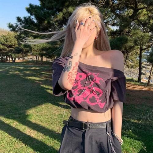 BAIJUENUDIAO Women's T-shirts With Print