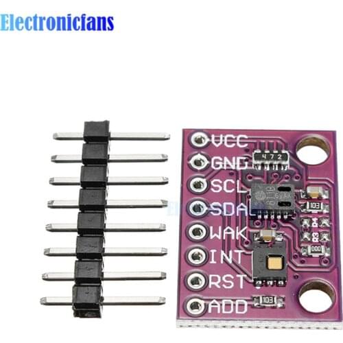 CCS811 HDC1080 Carbon Monoxide CO VOCs Temperature And Humidity Gas Sensor Combo Sensors Breakout Board Module 3.3V