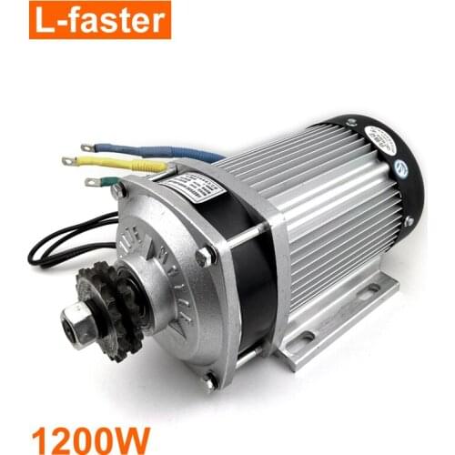 48V60V 1200W Electric BLDC Motor Brushless Tricycle Motor BM1424ZXF Cargo Tricycle Engine Three-Wheel Bicycle Motor