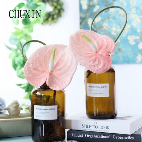 Palm Flower Tape Artificial Flower Simulation Plants Home Decoration Wedding Party Dining Table Balcony Valentines Day Gift