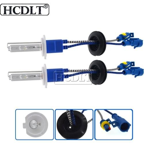 HCDLT 2PCS 200W Replacement Xenon Light Bulbs H1 H3 H11 9005 9006 H7 4300K 5000K 6000K 8000K For 12V Car Lamp HID Xenon Kit