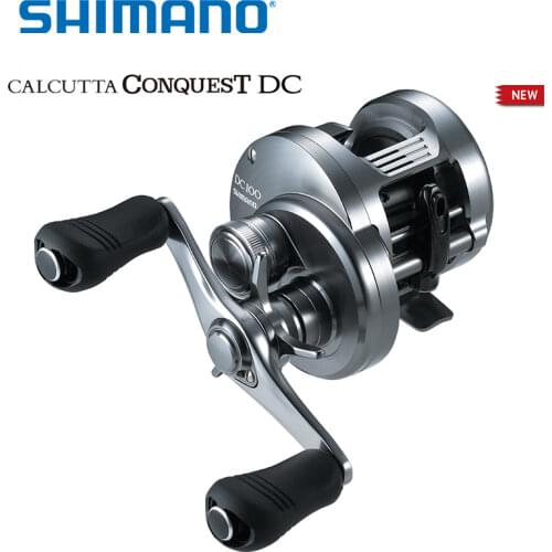20 SHIMANO CALCUTTA CONQUEST DC 201HG 200HG IDC5 Brake System 10+1BB SUPER FREE SPOOL for Saltwater Fishing Reel