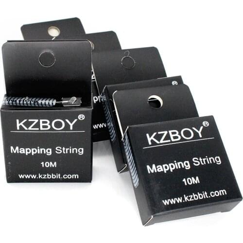 KZBOY 10Pack 10m Mapping String Microblading for Eyebrow Microblading Marker Thread Tattoo Brows Point