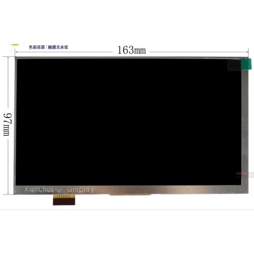 Original 7inch LCD Display Matrix FPC0703006_A FPC0703006 3G TABLET 1024*600 LCD Screen Lens Frame replacement Free Shipping