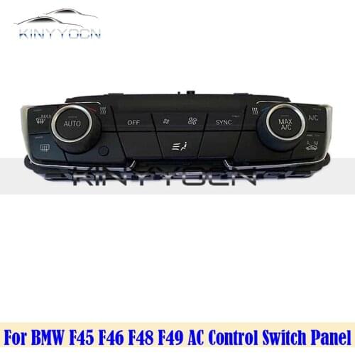 For BMW F45 F46 F48 F49 Air Conditioner Control Switch Panel AC Warm Air Heater Knob Air-Condition Button Knob