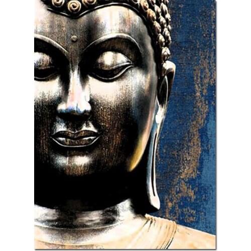 Full square round 3d diamond painting New arrivals buddha icon mosaic crystal diamond embroidery cross stitch rhinestones art