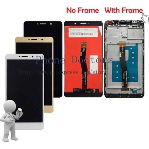 5.5'' Full LCD Display + Touch Screen Digitizer Assembly + Frame Cover For Huawei Mate 9 Lite BLL-L23 ; New ; 100% Tested