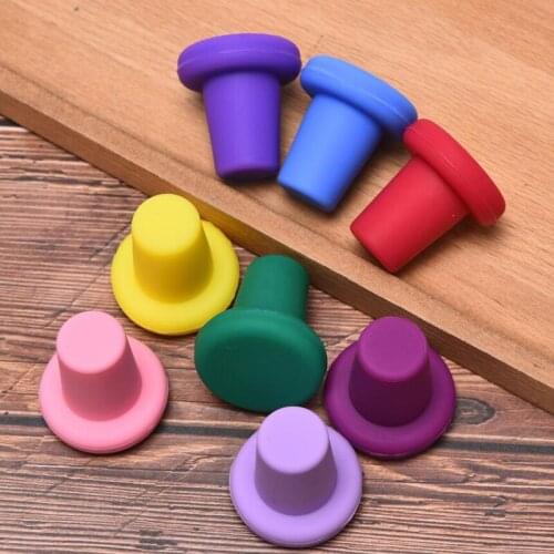 Bottle Stopper Bottle Caps Wine Stopper Family Bar Preservation Tools Silicone Creative Design Safe And Healthy