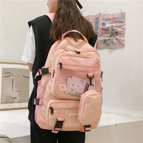 Oxford Backpack Women New Fashionable Large Capacity School Bag for Teenage Girls High Quality Female Backpack Travel Women Bag