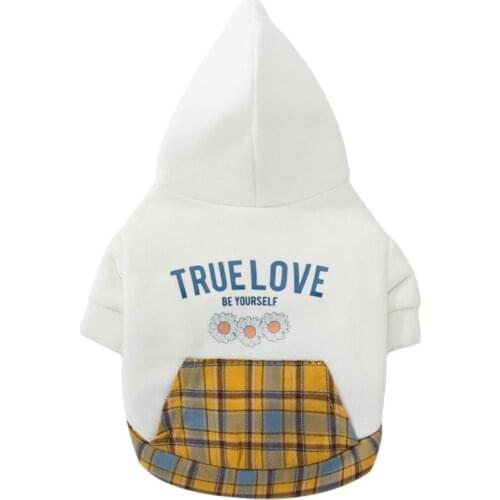 Warm Dog Cat Hoodies Sweater Winter Pet Jacket Coat Clothing For Small Medium Dogs French Bulldog Sweatshirts Yorkshire Costume