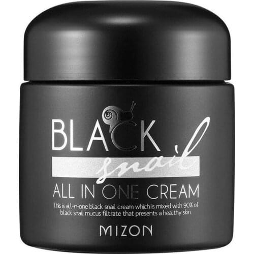 MIZON Black Snail All in One Cream 75ml Black Snail Cream Anti Wrinkle Moisturizing Whitening Face Care Korea Cosmetics