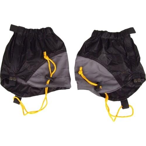 Waterproof Snow Sand Short Nylon Ankle Gaiters Wrap Legging Leg Cover for Outdoor Hiking Mountaineering Walking