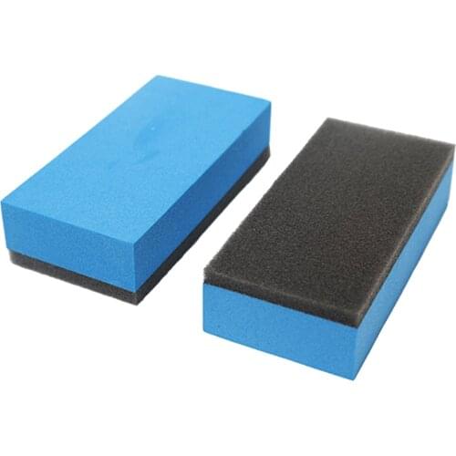 Car Polishing Applicator Sponge Block For Liquid Glass Coating Water Repellent Coating Pad Silicone Quartz Coat Glasscoat Sponge