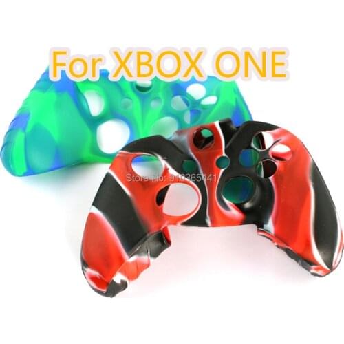 1pc/lot Camo Silicone Case For Xbox One Controller Gamepad Cover Rubber Skin Grip Case Protective For Xbox One