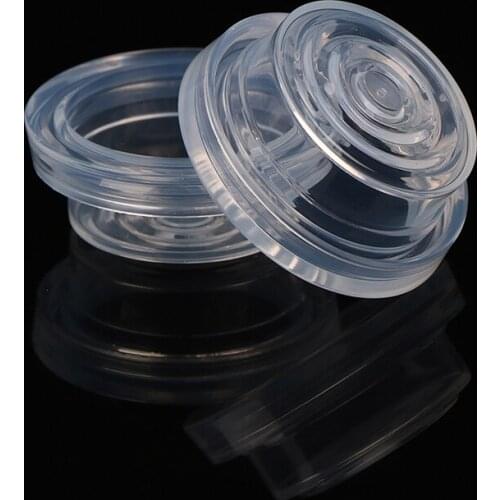 2Pcs Double and Single Electric Pumps ComfortBreast Pump Baby Silicone Feeding Replacement Parts for Avent