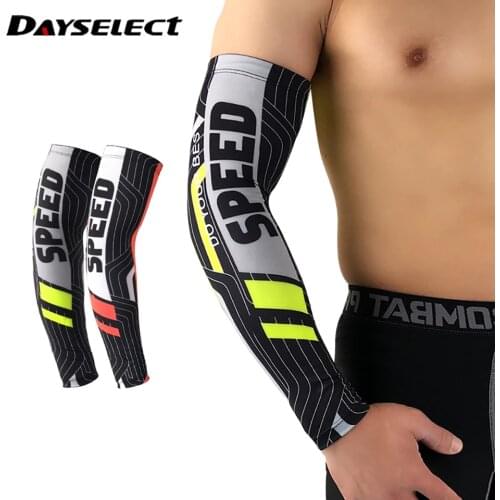 2PCS Cycling Arm Sleeve Warmer Bike Bicycle Basketball Running Arm Sleeves Sports Arm Warmers Cover for Men Women